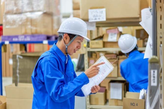 デパート向けのタオルを扱います！モクモク作業が得意な方歓迎！