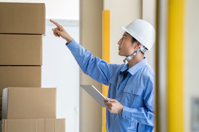 入荷した商品をドンドン積み替えていくだけのシンプルなお仕事！
