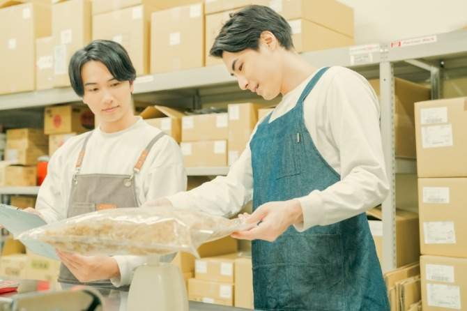 検品は数量が合っているかなどを確認すればOK♪