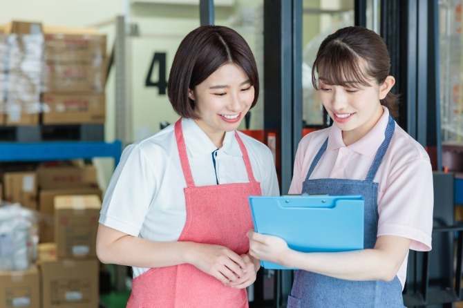 女性スタッフが多く活躍しています！お仕事のブランクある方も歓迎！