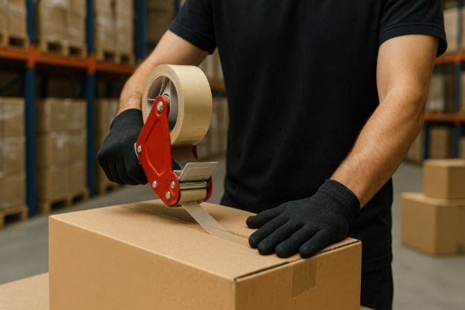 お客様にお届けする大切な商品ですので、丁寧に梱包してください