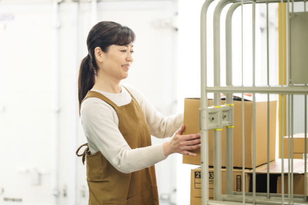 軽い商品ばかりなので、出荷準備もラクラク！軽作業が初めての方も安心して下さい。