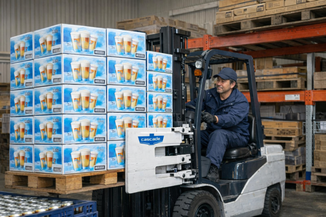 カスケードフォークリフトの運転できる方大募集！