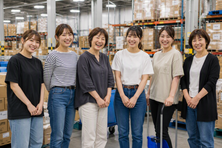 初日は営業担当が同行して一緒に出勤します。初めてでもご安心ください◎