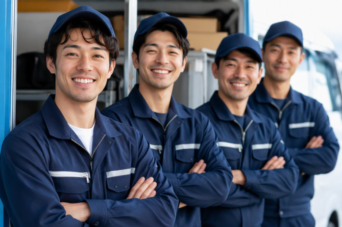 20～50代の幅広い世代が働く職場！男性スタッフが活躍中！