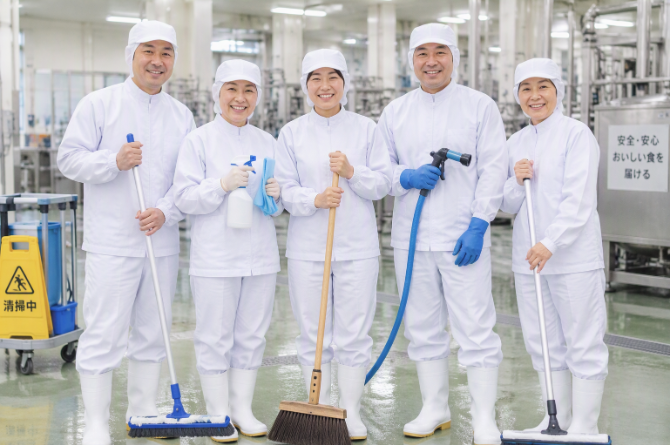 同じ作業をしている仲間が近くに沢山いるので安心してお仕事ができます！