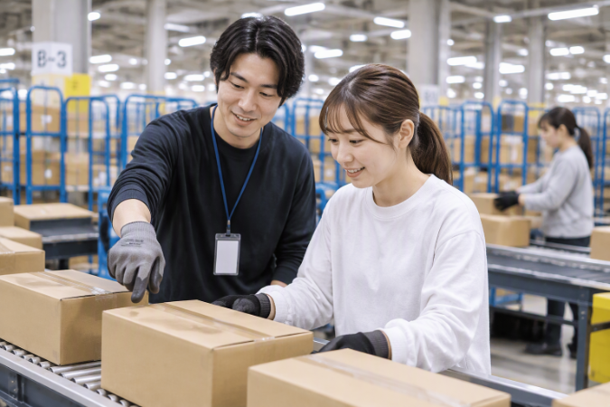 分からないことは丁寧に教えてもらえるので安心してお仕事スタートできます！