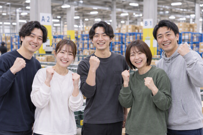 同年代の仲間と一緒に新しい職場で新しいお仕事をはじめませんか？