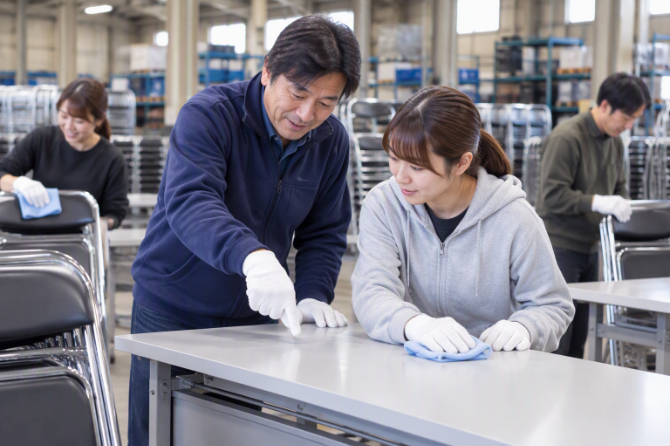 分からないことは丁寧に教えてもらえるので安心してお仕事スタートできます！